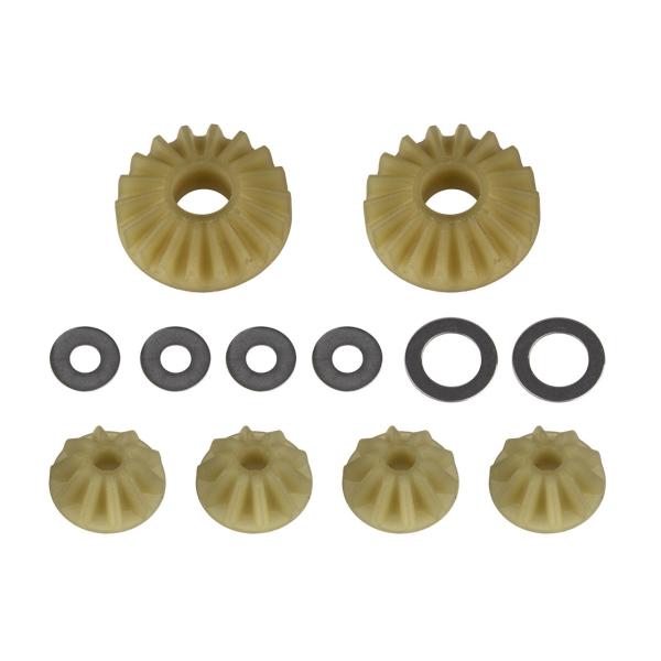 Team Associated RC10B74 FT LTC Differential Rebuild Set, plastic